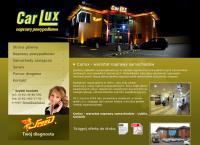 Strona internetowa z Car Lux