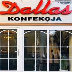 Dallas. Sklep z konfekcją. Konieczny W.