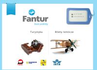 Strona internetowa z Fantur Sc. Biuro Podróży