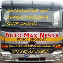 AUTO-MAX-NESKA Stacja demontażu pojazdów