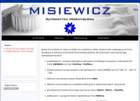 Strona internetowa z Misiewicz. Misiewicz P.