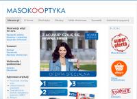 Strona internetowa z Zakład Optyczny MASOKO