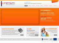 Strona internetowa z Premium. Szkoła Języków Obcych. Wnęk m., Mgr