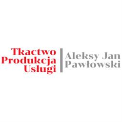 Pawłowski Aleksy. Tkactwo. Produkcja, Usługi
