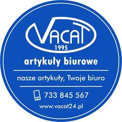 VACAT artykuły biurowe, wyrób pieczątek, grawerowanie laserem, ksero Knurów