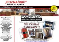 Strona internetowa z Poznański Meble Na Wymiar