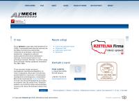 Strona internetowa z Almech