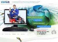 Strona internetowa z Diokom. Pardela m.