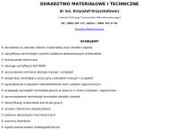 Krzysztofowicz Krzysztof, Dr Inż. Doradztwo Materiałowe i Techniczne