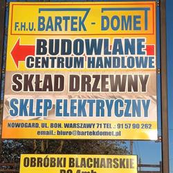 Bartek-Domet. Bąk J. Hurtownia Materiałów Budowlanych i Stali