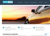 Strona internetowa z Automarket DOR-IMP Tylko Dobre Samochody Komis Biała