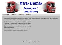 Dudziak Marek. Ciężarowy Transport