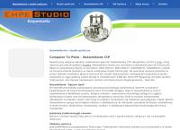 Strona internetowa z Empe Studio. Piotrowski m.