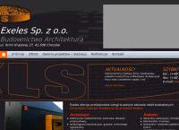 Strona internetowa z Exeles. Sp. Z O.o.