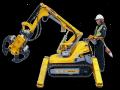 Wyburzanie robotem budowlanym BROKK90