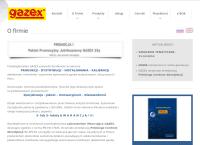 Gazex. Detektory Gazu
