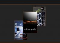 Strona internetowa z Grafikom. Sprzęt Komputerowy, Oprogramowanie. Studio Reklamy
