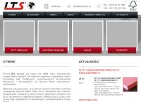Strona internetowa z ITS Sp. z o.o. Płyty i akcesoria meblowe