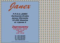 Janex. Pphu. Hurtownia Drobiu. Werewka J.