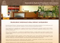 Strona internetowa z Kamińska Anna. Kancelaria Adwokacka