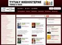 Strona internetowa z Biały Kruk Księgarnia. Art. Papiernicze, Podręczniki Szkolne