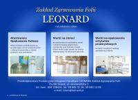 Leonard. Pphu. Zakład Zgrzewania Folii