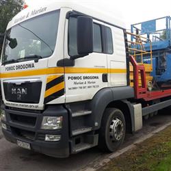 Marian & Marian. Transport Maszyn Budowlanych. Wózki Widłowe, Podesty Ruchome