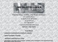 Metalotechnika. Produkcja Maszyn Do Sitodruku i Nawijarek Do Rdzeni Toroidalnych