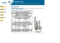Micro-Filter. Producent Wkładów Filtracyjnych Do Cieczy
