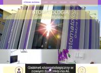 Strona internetowa z STOMATOLOGIA Grażyna Molerus