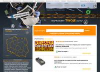 Strona internetowa z Autoczęści. Części zamienne do Jelcza, Stara, Lublina