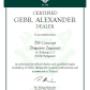Certyfikat Serwisu Alexander