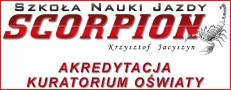 Scorpion. Szkoła Nauki Jazdy. Krzysztof Jacyszyn