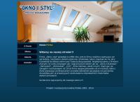 Strona internetowa z Okno i Styl. Boguszewski T.