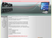 Strona internetowa z Opticom Sc. Komputery i Akcesoria