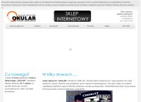Strona internetowa z Salon Optyczny Optyk Okular (pod Teatrem) Badanie wzroku, Okuliści