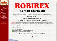 Robirex. PPHU. Biernacki R.
