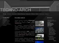 Strona internetowa z Techno-Arch. Autorska Pracownia Architektury. Palej m., Mgr Inż., Architekt