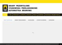 Topi. Sp. Z O.o. Bramy Przemysłowe, Systemy Przeładunkowe, Bramy Szybkobieżne