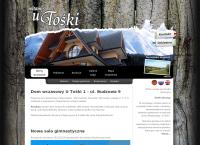 Strona internetowa z U Toski