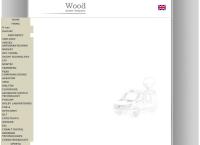 Strona internetowa z Wood. System Integrator