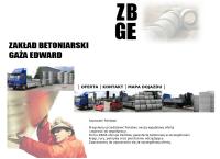Gaża Edward. Zakład Betoniarski, Produkcja Kręgów Betonowych