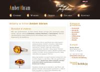 Strona internetowa z Amber Abram