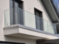 Balustrady szklane