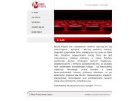 Strona internetowa z Media Projekt Dawid Cagara