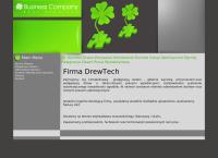 Strona internetowa z Drewtech
