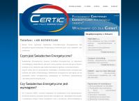Świadectwa Energetyczne Certic