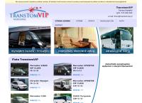 Strona internetowa z Wynajem Busów  Przewóz Osób Warszawa Transtom Vip
