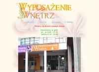 Strona internetowa z Wyposażenie wnętrz