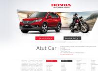 Strona internetowa z Atut Car Sp. Z O.o. - Autoryzowany Dealer Honda